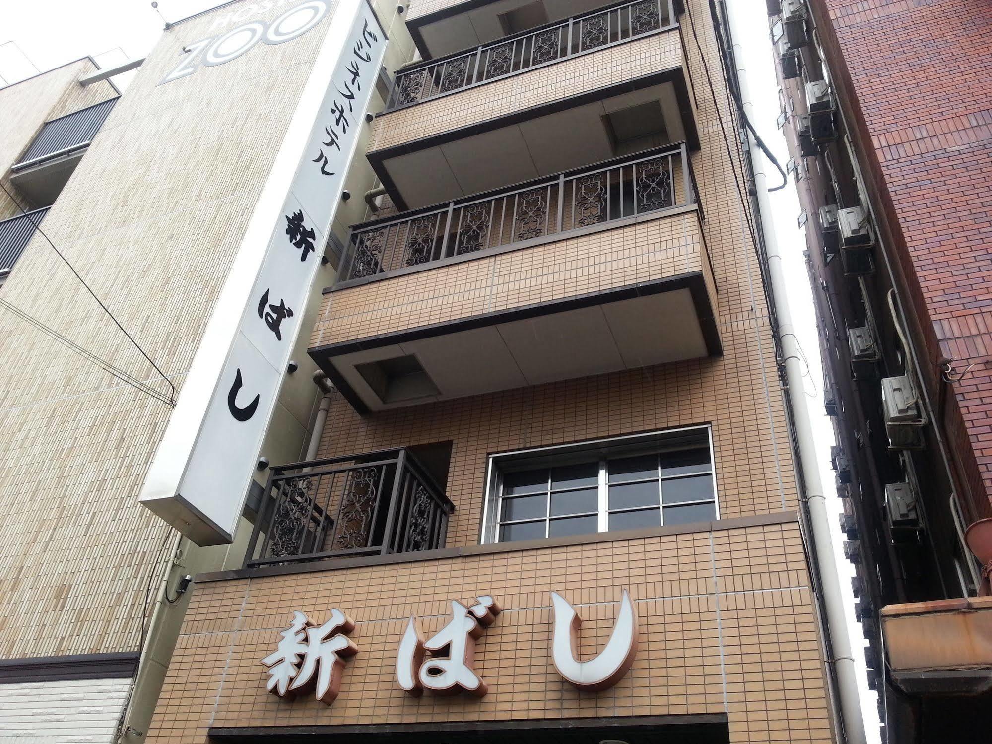 Business Hotel Shinbashi Osaka Exterior foto