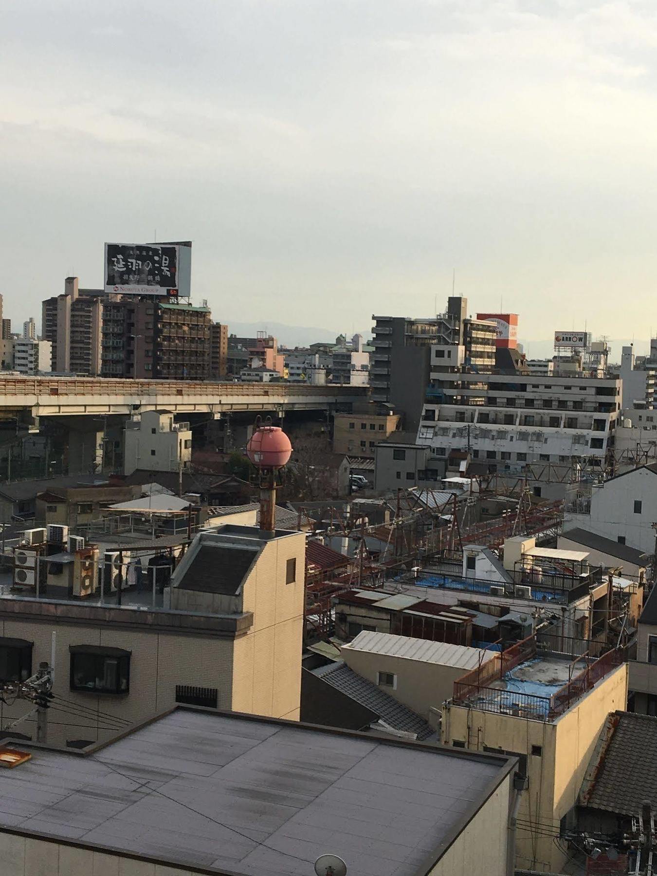 Business Hotel Shinbashi Osaka Exterior foto